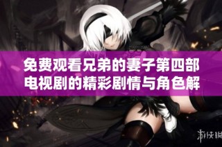 免费观看兄弟的妻子第四部电视剧的精彩剧情与角色解析