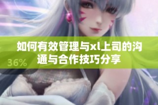 如何有效管理与xl上司的沟通与合作技巧分享