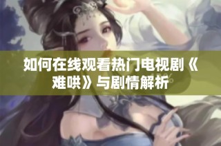 如何在线观看热门电视剧《难哄》与剧情解析