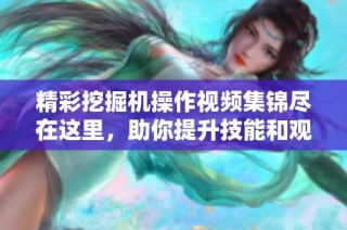 精彩挖掘机操作视频集锦尽在这里，助你提升技能和观赏体验！
