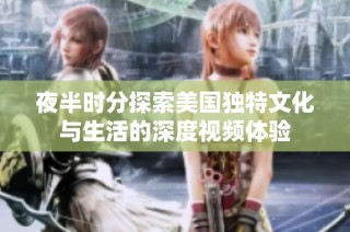 夜半时分探索美国独特文化与生活的深度视频体验