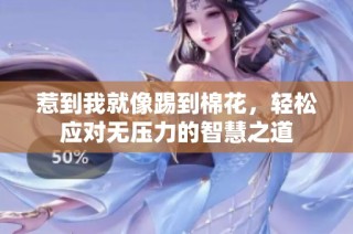 惹到我就像踢到棉花，轻松应对无压力的智慧之道