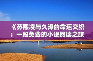 《苏熙凌与久泽的命运交织：一段免费的小说阅读之旅》