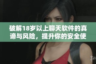 破解18岁以上聊天软件的真谛与风险，提升你的安全使用体验