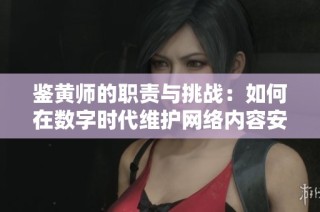 鉴黄师的职责与挑战：如何在数字时代维护网络内容安全