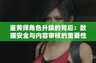 鉴黄师角色升级的背后：数据安全与内容审核的重要性分析