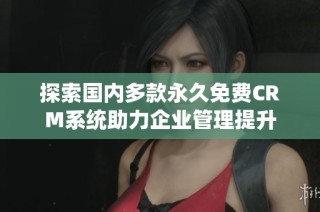探索国内多款永久免费CRM系统助力企业管理提升