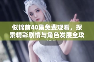 似锦前40集免费观看，探索精彩剧情与角色发展全攻略