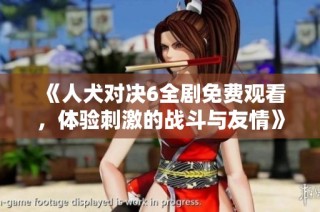 《人犬对决6全剧免费观看，体验刺激的战斗与友情》