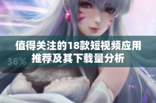 值得关注的18款短视频应用推荐及其下载量分析