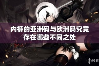内裤的亚洲码与欧洲码究竟存在哪些不同之处