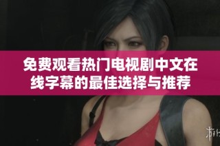 免费观看热门电视剧中文在线字幕的最佳选择与推荐