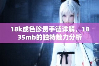 18k成色珍贵手链详解，1835mb的独特魅力分析