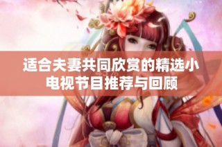 适合夫妻共同欣赏的精选小电视节目推荐与回顾