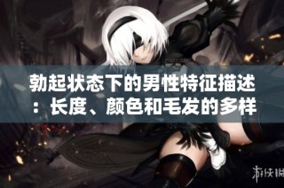 勃起状态下的男性特征描述：长度、颜色和毛发的多样性探讨