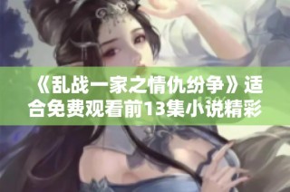 《乱战一家之情仇纷争》适合免费观看前13集小说精彩章节推荐