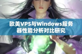 欧美VPS与Windows服务器性能分析对比研究