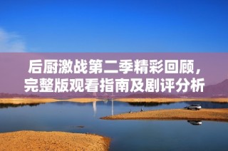 后厨激战第二季精彩回顾，完整版观看指南及剧评分析