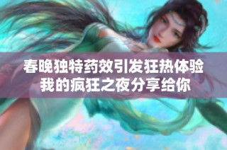 春晚独特药效引发狂热体验 我的疯狂之夜分享给你