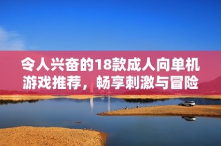 令人兴奋的18款成人向单机游戏推荐，畅享刺激与冒险的完美结合