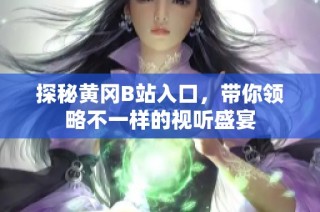 探秘黄冈B站入口，带你领略不一样的视听盛宴