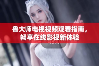 鲁大师电视视频观看指南，畅享在线影视新体验