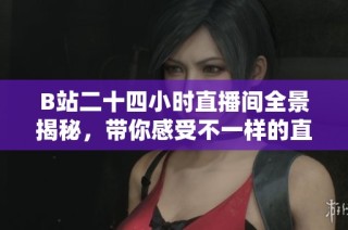 B站二十四小时直播间全景揭秘，带你感受不一样的直播盛宴！