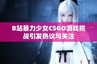 B站暴力少女CSGO游戏挑战引发热议与关注