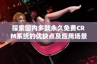 探索国内多款永久免费CRM系统的优缺点及应用场景