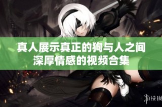 真人展示真正的狗与人之间深厚情感的视频合集