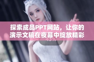 探索成品PPT网站，让你的演示文稿在夜幕中绽放精彩光彩