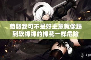 惹怒我可不是好主意就像踢到软绵绵的棉花一样危险