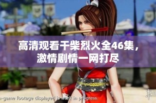 高清观看干柴烈火全46集，激情剧情一网打尽