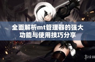 全面解析mt管理器的强大功能与使用技巧分享