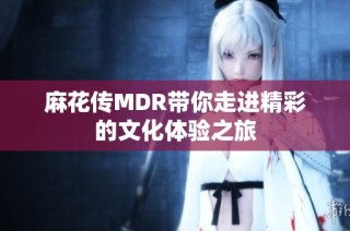 麻花传MDR带你走进精彩的文化体验之旅