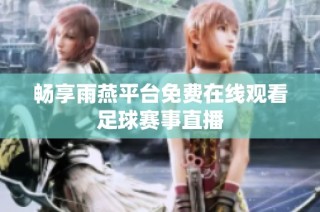 畅享雨燕平台免费在线观看足球赛事直播