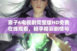 妻子6电视剧完整版HD免费在线观看，畅享精彩剧情与感人故事
