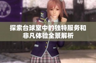 探索台球室中的独特服务和非凡体验全景解析