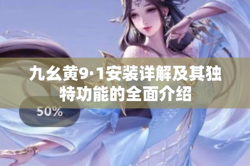 九幺黄9·1安装详解及其独特功能的全面介绍