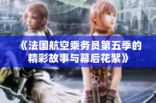 《法国航空乘务员第五季的精彩故事与幕后花絮》