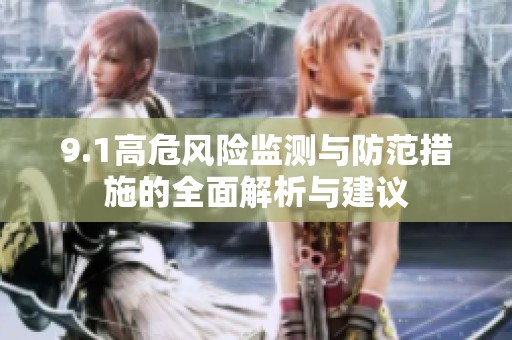 9.1高危风险监测与防范措施的全面解析与建议