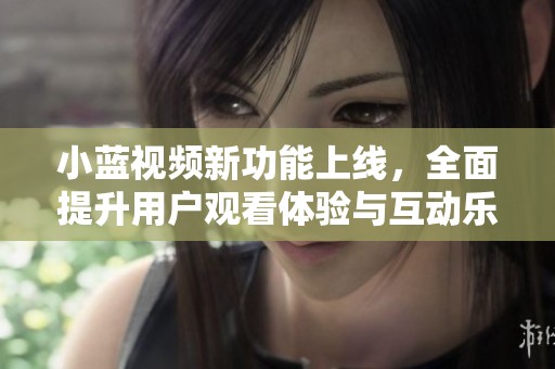 小蓝视频新功能上线，全面提升用户观看体验与互动乐趣