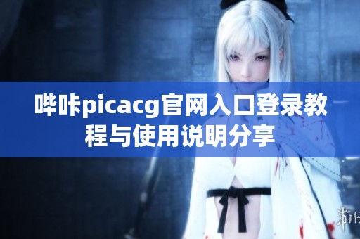 哔咔picacg官网入口登录教程与使用说明分享