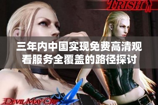 三年内中国实现免费高清观看服务全覆盖的路径探讨