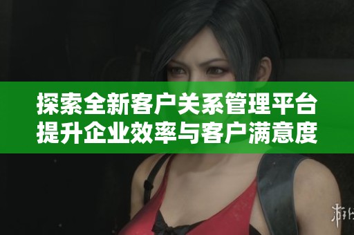 探索全新客户关系管理平台提升企业效率与客户满意度