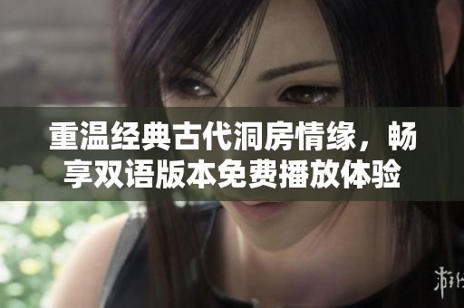 重温经典古代洞房情缘，畅享双语版本免费播放体验
