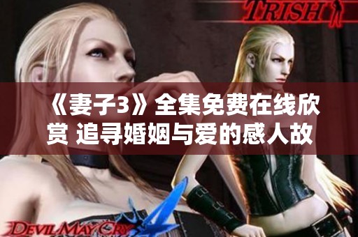 《妻子3》全集免费在线欣赏 追寻婚姻与爱的感人故事