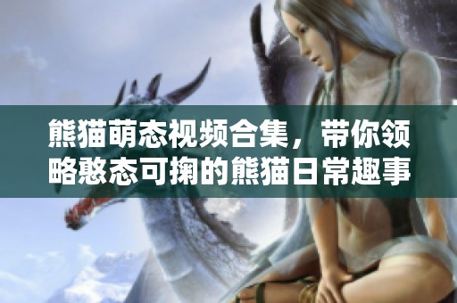 熊猫萌态视频合集，带你领略憨态可掬的熊猫日常趣事