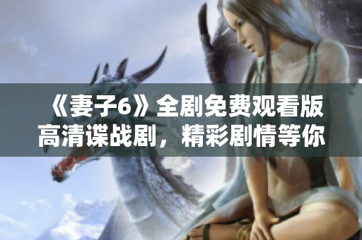 《妻子6》全剧免费观看版高清谍战剧，精彩剧情等你来追看！