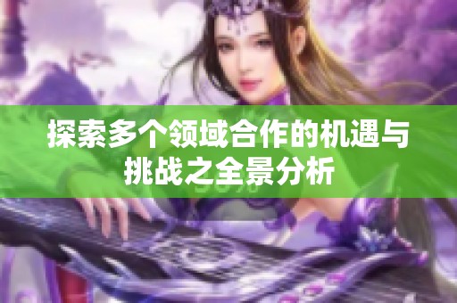 探索多个领域合作的机遇与挑战之全景分析